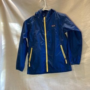Navy Patagonia windbreaker